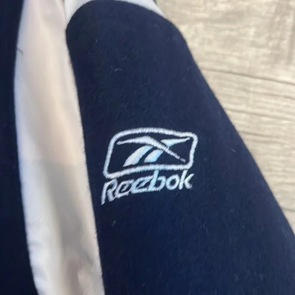 Houston Texans Reebok Jacket Size S (8) / CH (8) Color: Blue RN 67891 - Picture 3 of 15